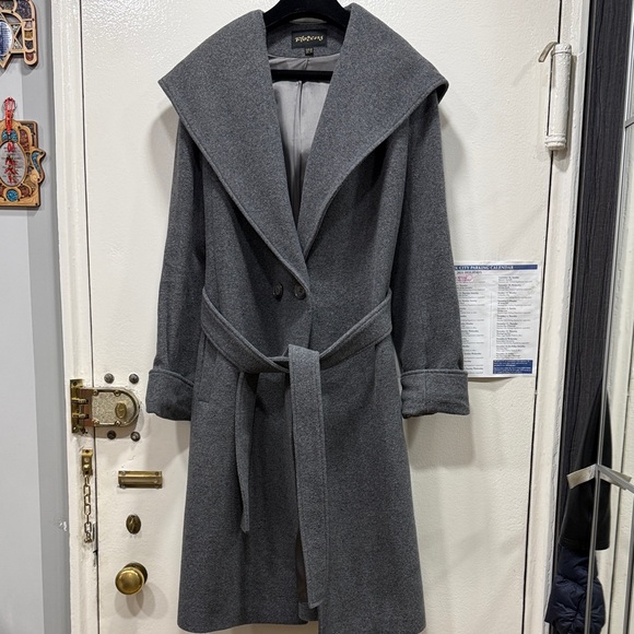 Florens Jackets & Blazers - Gray Wool Blend Women's Coat